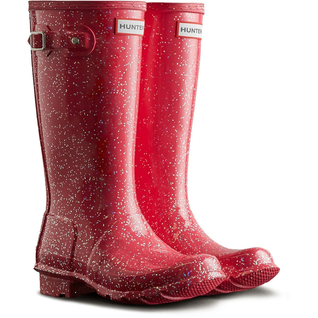 Hunter Big Kids' Giant Glitter Wellington Boots