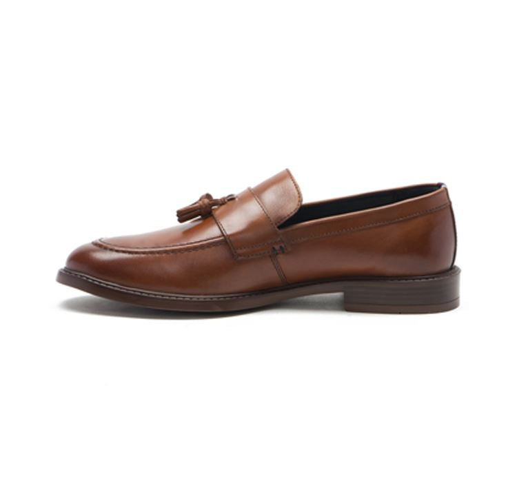 Thomas Crick Clayton Leather Tassel Loafers