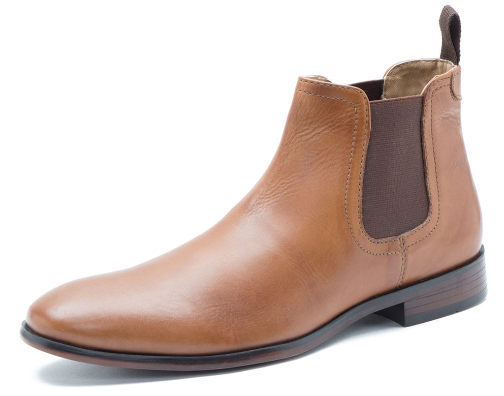 Red Tape Crick Beeston Men's Leather Pull On Chelsea Boots