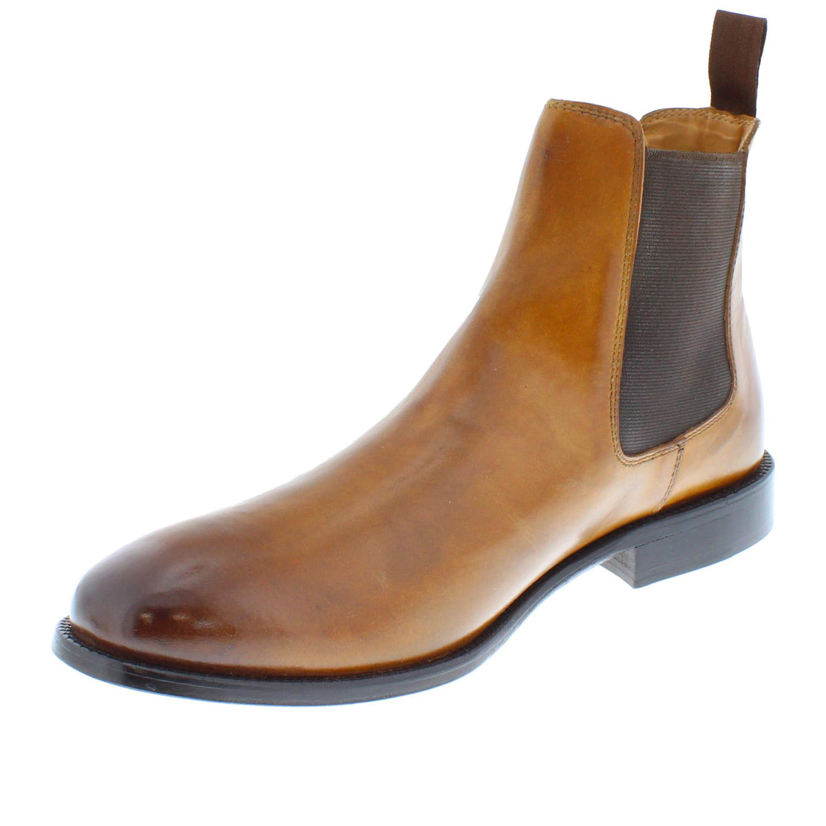 Frank James Windsor Men's Leather Sole Pull On Chelsea Boots