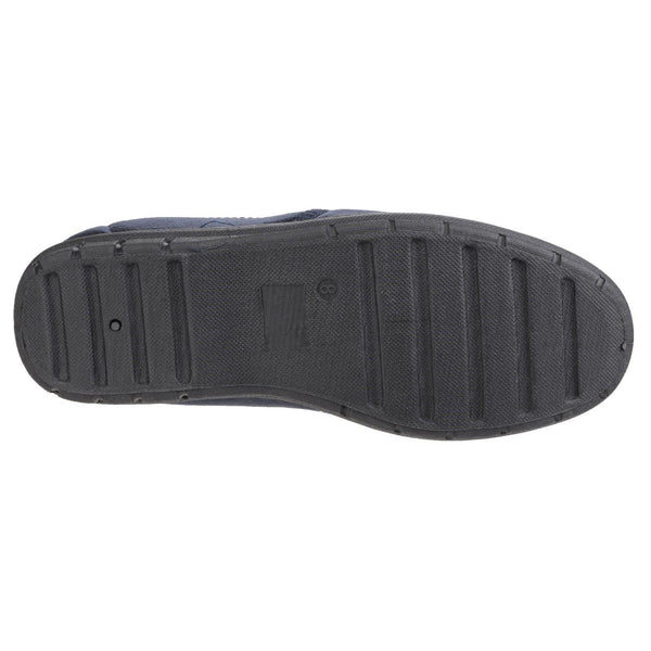 Fleet & Foster John Twin Gusset Memory Foam Slippers