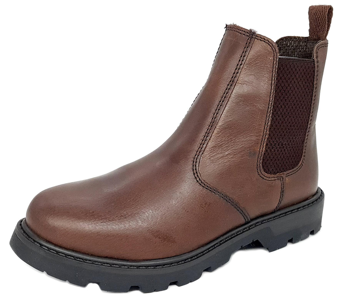 Oaktrak Kids' Rocksley Leather Chelsea Dealer Boots