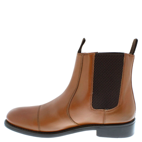 Frank James Benchgrade Stratford Leather Welted Chelsea Dealer Boots