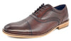 Herbert Frank Holborn Men's Leather Oxford Cap Shoes