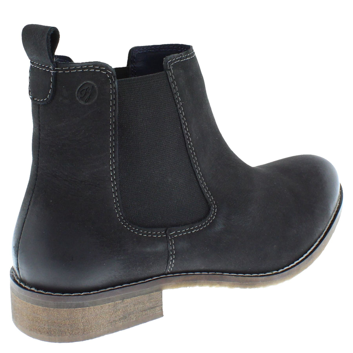 Frank James Aintree Women's Leather Nubuck Pull On Chelsea Boots