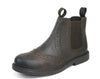 Frank James Cheltenham Kids' Leather Brogue Chelsea Jodphur Boots