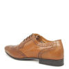 Red Tape Crick Leeson Men's Leather Wing Cap Lace Up Brogues