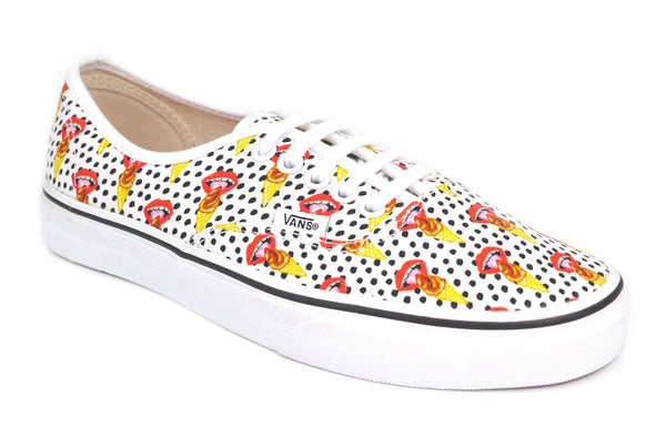 Vans Authentic Kendra Dandy Scream Lips Women's Lace Up Canvas Trainers