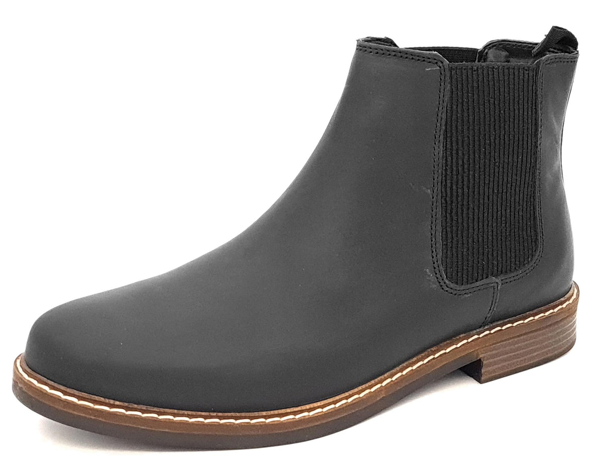 Red Tape Crick Bamford Men's Leather Pull On Chelsea Boots