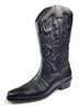 Woodland Cowboy Western Leather Long Calf Boots