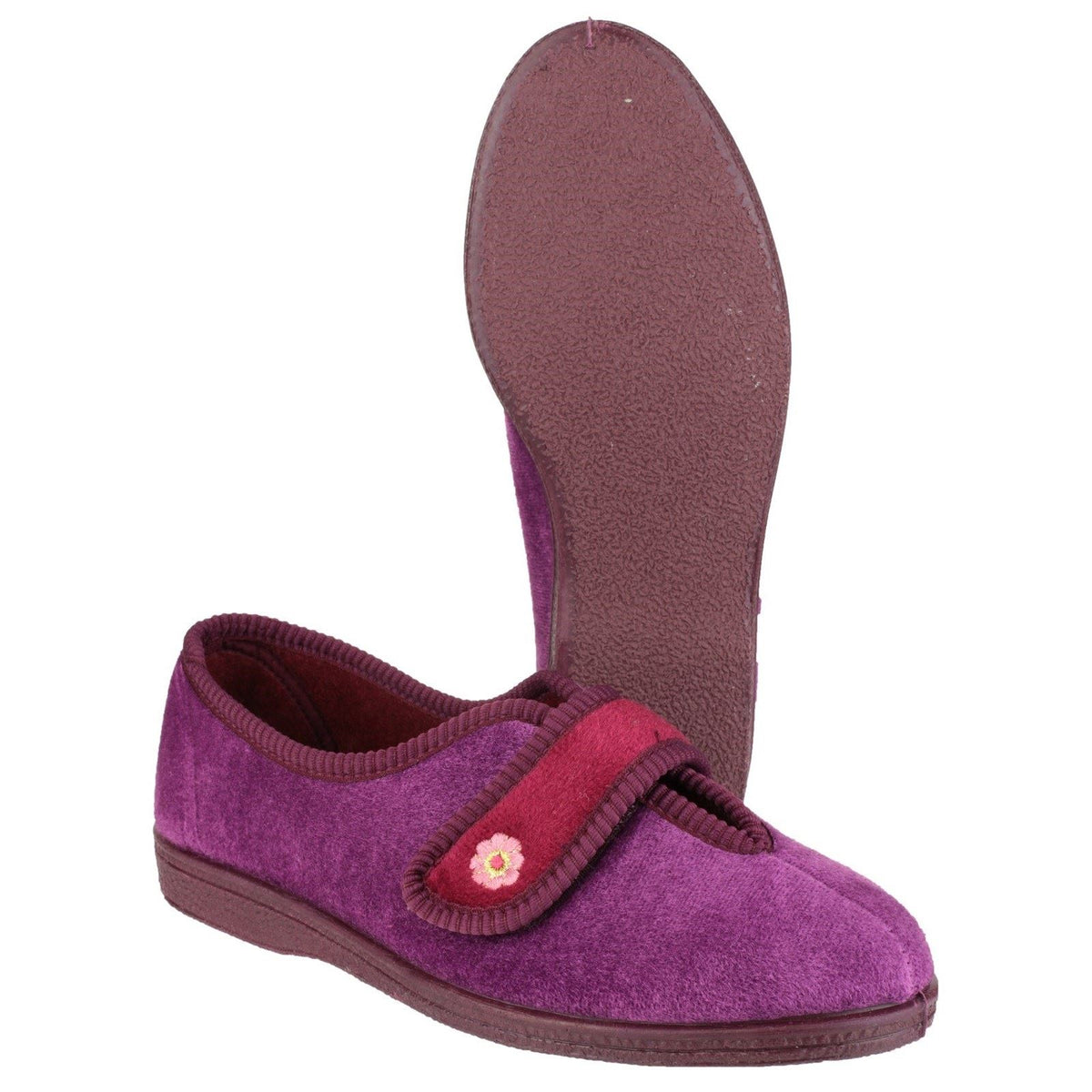 Mirak Andrea Touch Fastening Slippers