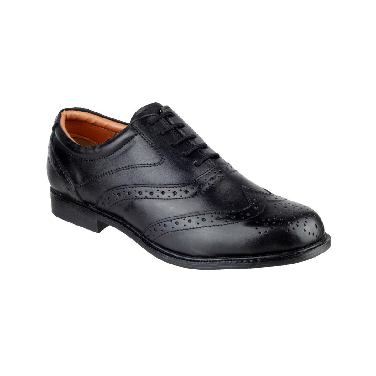 Amblers Liverpool Oxford Brogue Shoes