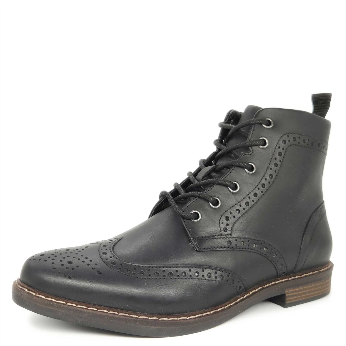 Red Tape Crick Dixon Men's Leather Lace Up Brogue Boots