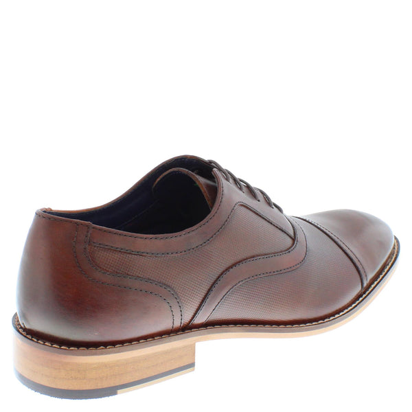 Herbert Frank Holborn Men's Leather Oxford Cap Shoes