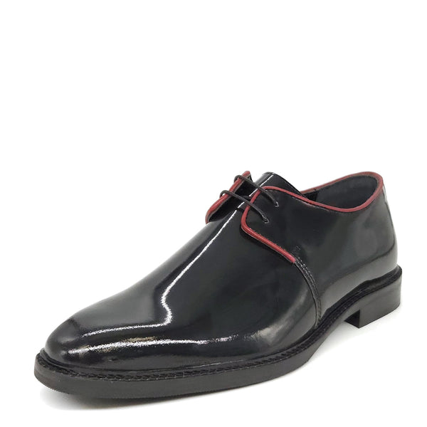 HX London Dagenham Derby Leather Shoes