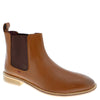 Frank James Bromley Men's Leather Pull On Ankle Chelsea Boots