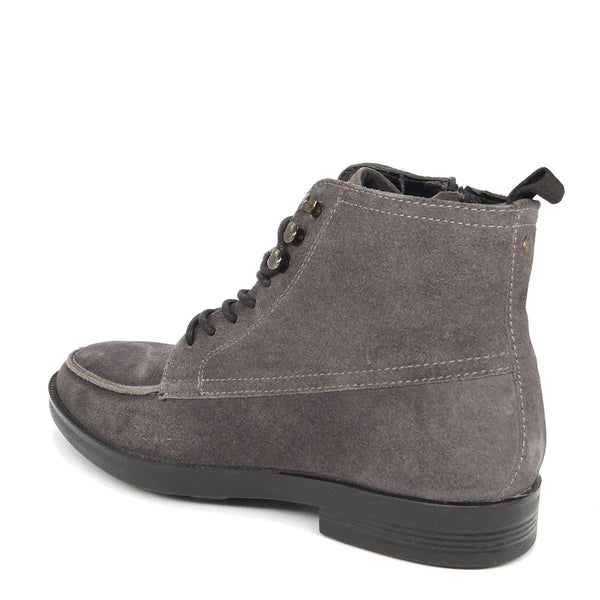 HX London Ealing Suede Lace Up Leather Boots