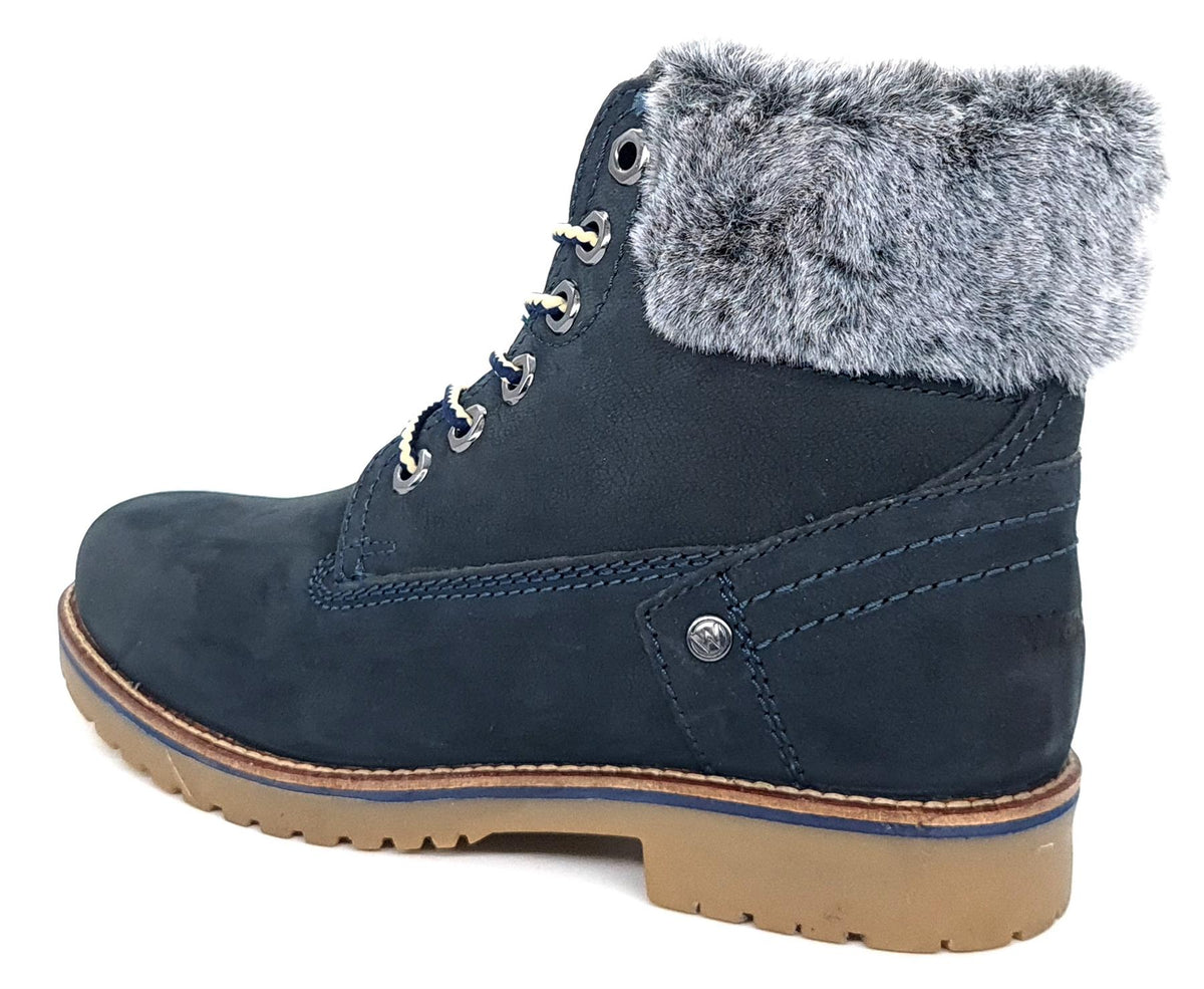 Wrangler Alaska Women's Warm Fleece Lined Lace Up Ankle Boots