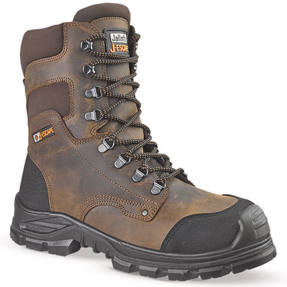 Jallatte Jalsequoia JJE42 Hi Leg Steel Toecap Lace Up Safety Boots