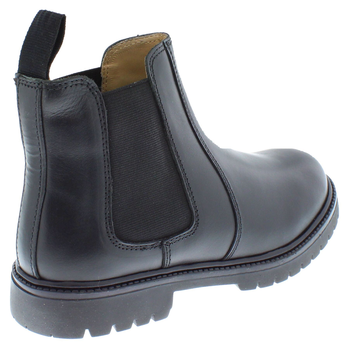 Frank James Rutland Kids' Leather Chelsea Dealer Boots