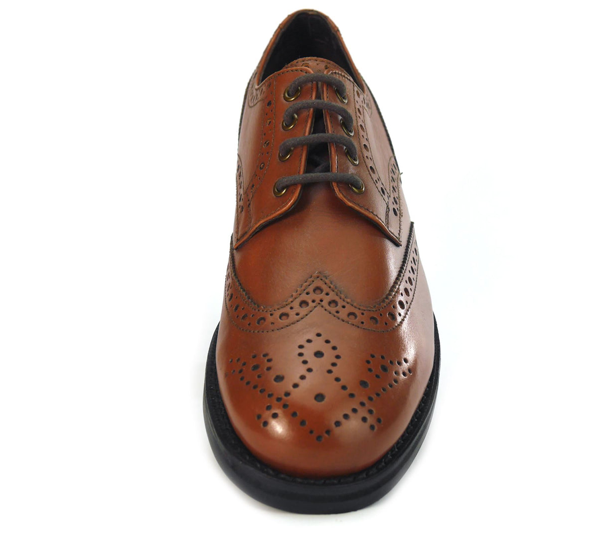 Frank James Benchgrade Monmouth Leather Welted Lace Up Brogues