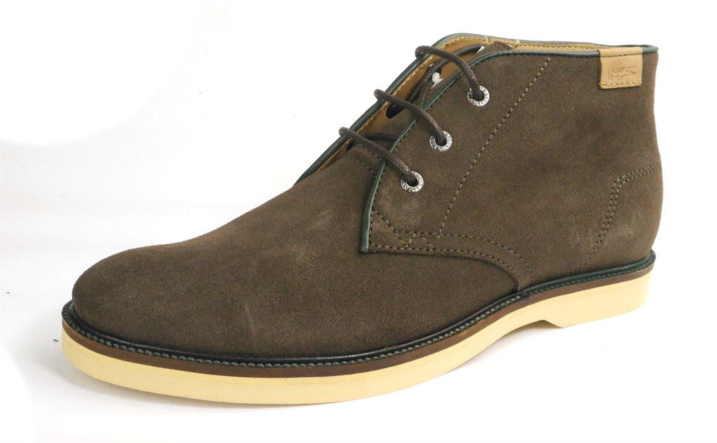 Lacoste Sherbrooke Men's Brown Leather Lace Up Boots