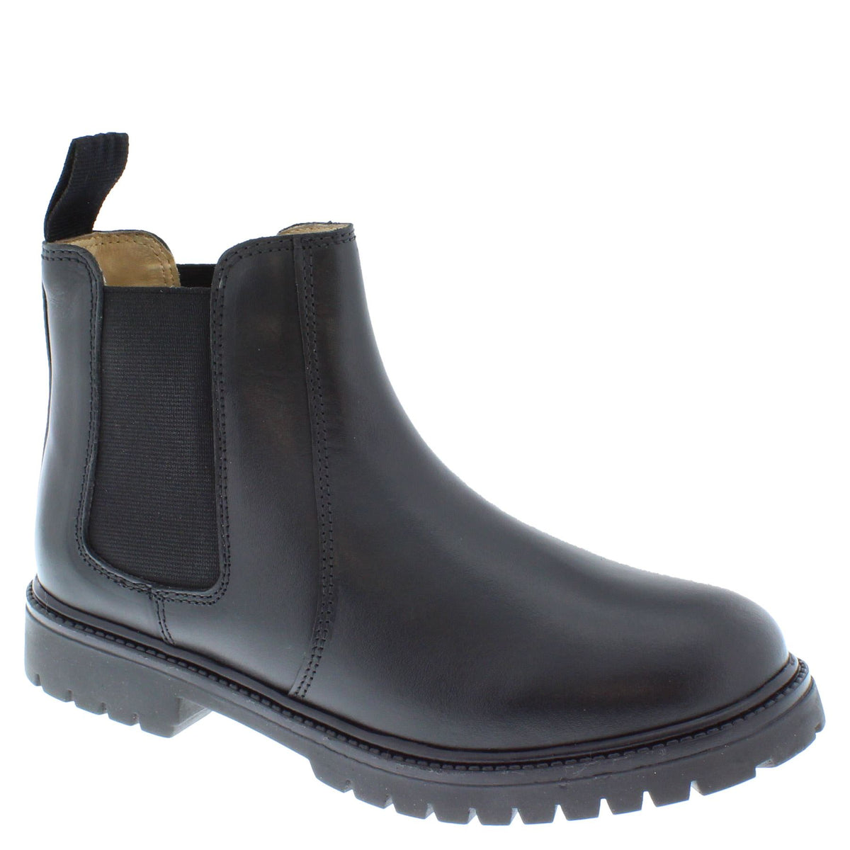 Frank James Rutland Kids' Leather Chelsea Dealer Boots