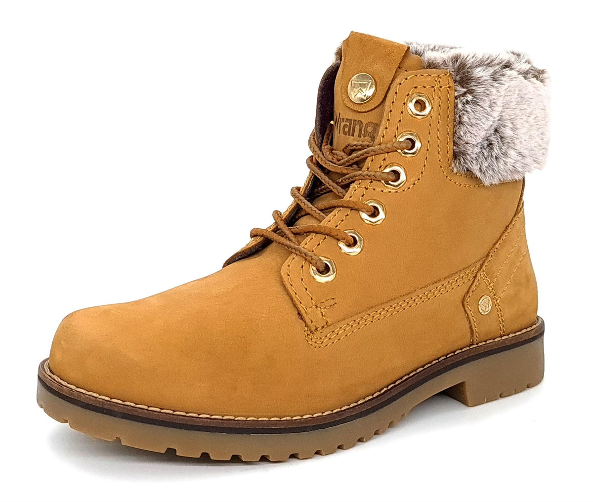 Wrangler Alaska Women's Warm Fleece Lined Lace Up Ankle Boots