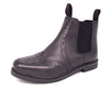 Frank James Cheltenham Kids' Leather Brogue Chelsea Jodphur Boots