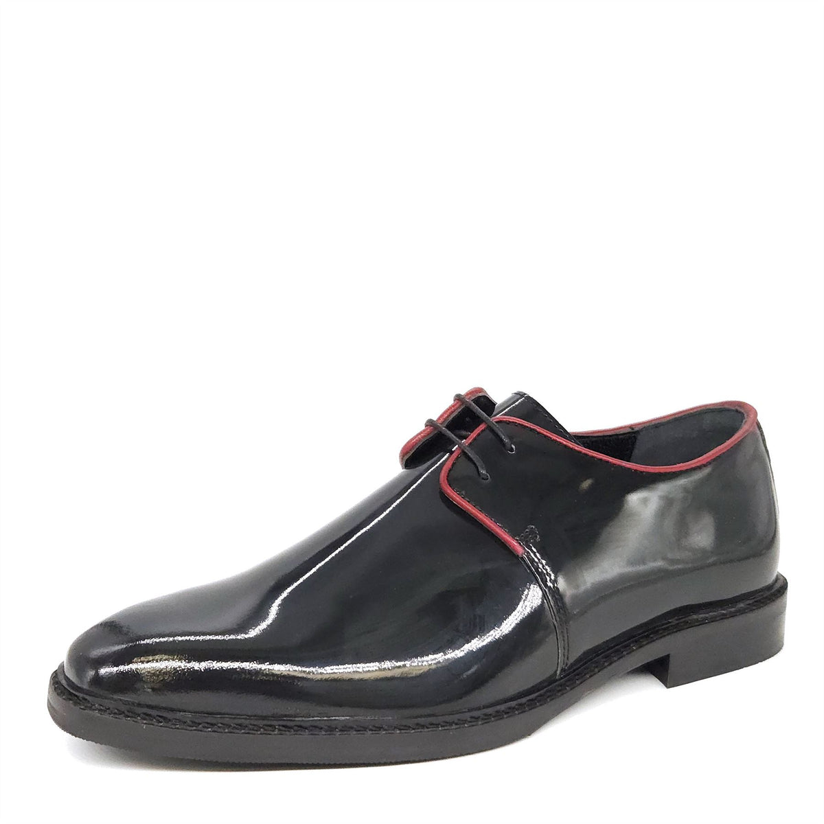 HX London Dagenham Derby Leather Shoes