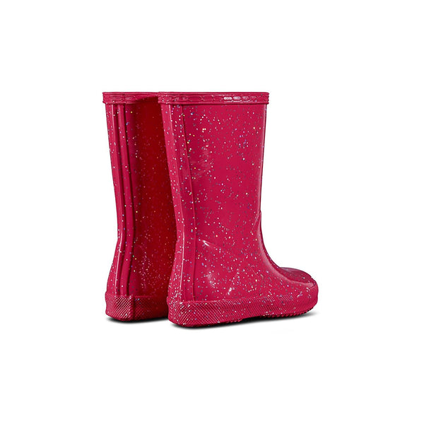 Hunter Kids' First Classic Giant Glitter Rain Boots