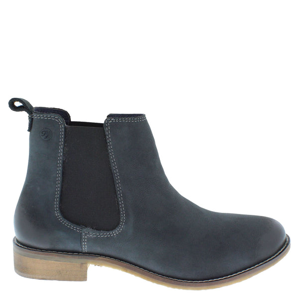 Frank James Aintree Women's Leather Nubuck Pull On Chelsea Boots