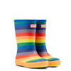 Hunter Original First Classic Rainbow Print Wellington Boots