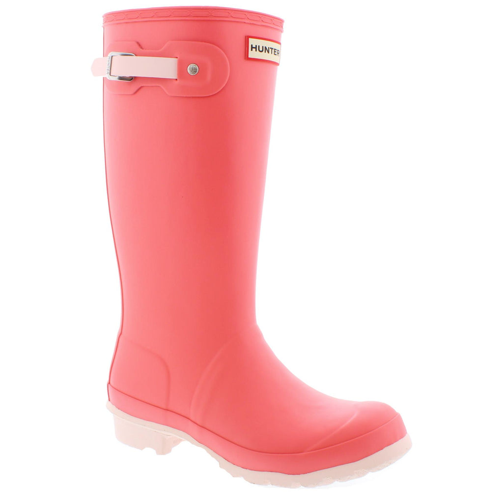 Hunter Original Big Kids Winter Insulated Wellington Boots Pink